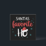 Cartes Pour Fêtes Annuelles Favori de Santa Ho Christmas Matching Holiday<br><div class="desc">Favori de Santa Ho Christmas Matching Holiday</div>