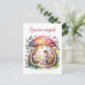 Cartes Pour Fêtes Annuelles Fée (Debout devant)
