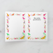 Cartes Pour Fêtes Annuelles Fée de Kokeshi de fées de Manga (Intérieur)