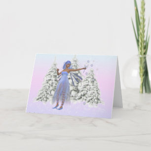 Cartes Pour Fêtes Annuelles Fée de Noël