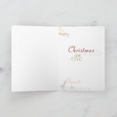 Cartes Pour Fêtes Annuelles Fée de Noël (Intérieur)