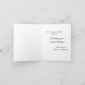 Cartes Pour Fêtes Annuelles Fée de Noël magique (Intérieur)