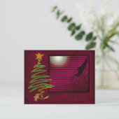 Cartes Pour Fêtes Annuelles Fée de prune de sucre (Debout devant)