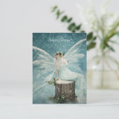 Cartes Pour Fêtes Annuelles fée des neiges (Debout devant)