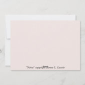 Cartes Pour Fêtes Annuelles Fée Neira avec cardinal par Renee Lavoie (Dos)