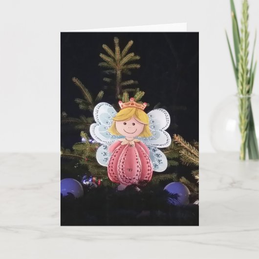 Cartes Pour Fêtes Annuelles Fée simple (Devant)