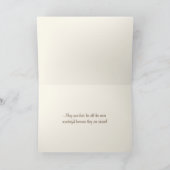 Cartes Pour Fêtes Annuelles Félicitations au Mariage de Noël (Intérieur)