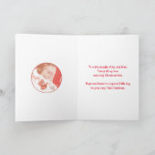 Cartes Pour Fêtes Annuelles Félicitations. Décembre Né bébé garçon (Intérieur)