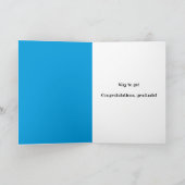 Cartes Pour Fêtes Annuelles Félicitations Diplômé Rouleau vide de la serviette (Intérieur)