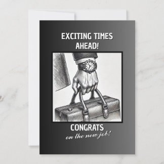 Cartes Pour Fêtes Annuelles Félicitations pour le nouveau travail