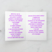 Cartes Pour Fêtes Annuelles Feliz Cumpleanos Abuelita Querida (Intérieur)