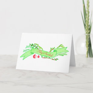 Cartes Pour Fêtes Annuelles Feliz Navidad