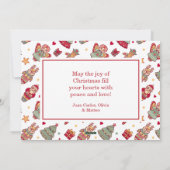 Cartes Pour Fêtes Annuelles Feliz Navidad (Dos)