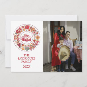 Cartes Pour Fêtes Annuelles Feliz Navidad