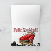 Cartes Pour Fêtes Annuelles Feliz Navidad ! (Intérieur)