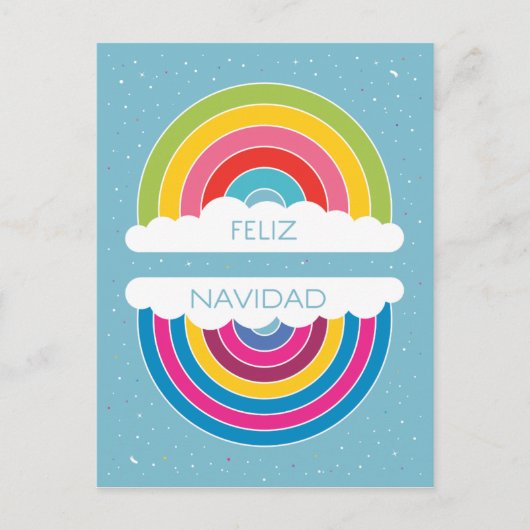 Cartes Pour Fêtes Annuelles Feliz Navidad (Devant)
