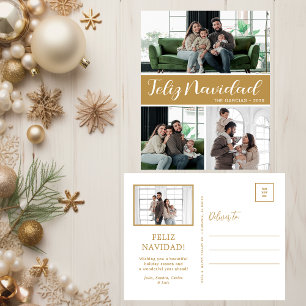 Cartes Pour Fêtes Annuelles Feliz Navidad 4 Photo