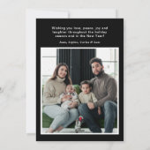 Cartes Pour Fêtes Annuelles Feliz Navidad 4 Photo Flat (Dos)