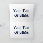 Cartes Pour Fêtes Annuelles Feliz Navidad - Blue Aurora (Intérieur)