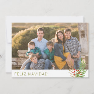 Cartes Pour Fêtes Annuelles Feliz Navidad Christmas 3 Photo