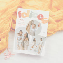 Feliz Navidad Spanish Christmas Photo Collage