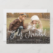 Cartes Pour Fêtes Annuelles Feliz Navidad | Tarjeta de Navidad (Devant)