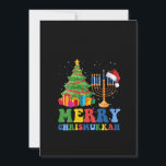 Cartes Pour Fêtes Annuelles Femmes Merry Chrismukkah 2022 Happy Hanoukka Chris<br><div class="desc">C'est un gage pour votre famille,  friends during Hanukkah holiday. They will be happy to receive this gift from you during Hanukkah holiday.</div>