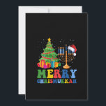 Cartes Pour Fêtes Annuelles Femmes Merry Chrismukkah 2022 Happy Hanoukka Chris<br><div class="desc">C'est un gage pour votre famille,  friends during Hanukkah holiday. They will be happy to receive this gift from you during Hanukkah holiday.</div>