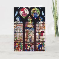 Fenêtre dépeignant la nativité