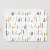 Cartes Pour Fêtes Annuelles Fenêtre panoramique blanche de frontière (Dos)