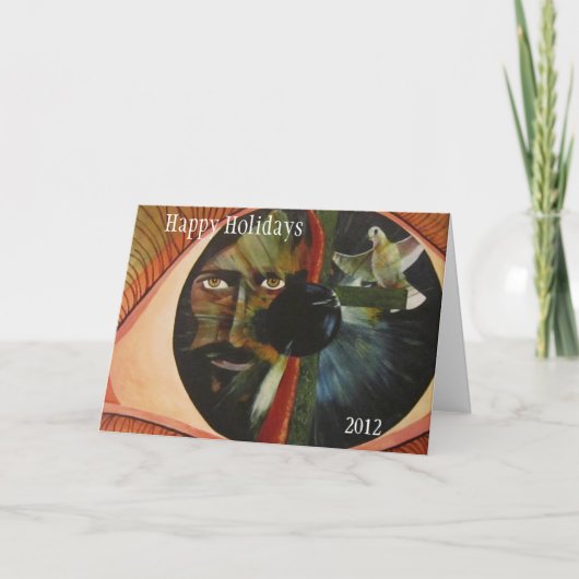 Cartes Pour Fêtes Annuelles Fenêtre vers l'âme (Devant)