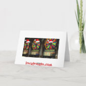Cartes Pour Fêtes Annuelles Fentes de Noël à Las Vegas (Dos)