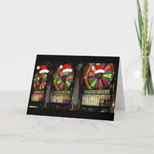 Cartes Pour Fêtes Annuelles Fentes de Noël à Las Vegas