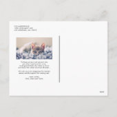 Cartes Pour Fêtes Annuelles Festif Beagle d'aquarelle Père Noël Happy Howliday (Dos)