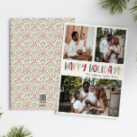 Cartes Pour Fêtes Annuelles Festif coloré Joyeux Joyeux Jours Gras Trois Photo<br><div class="desc">Cette carte de vacances festive colorée et audacieuse en trois photos est parfaite pour votre accueil de vacances amusant, créatif et lumineux. C'est une police moderne unique et ludique en rouge, tan boho, et vert clair et foncé, pour une agréable sensation de saison. Si vous cherchez à égayer l'hiver sombre...</div>