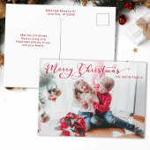 Cartes Pour Fêtes Annuelles Festif Joyeux Noël Calligraphie