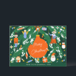 Cartes Pour Fêtes Annuelles Festif Whimsical de Noël Nutcracker<br><div class="desc">Apportez une touche ludique à vos salutations de vacances avec notre Carte Whimsical Christmas Nutcracker! Avec son design charmant et ses détails festifs, cette carte ajoute une touche ludique et fantaisiste à vos souhaits saisonniers. Parfait pour ajouter une touche personnelle à vos messages de vacances, cette carte vous permet de...</div>