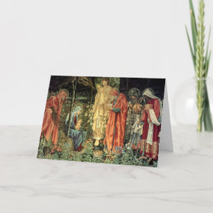 Cartes Pour Fêtes Annuelles Festin d'épiphanie des trois Rois Nativity