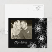 Cartes Pour Fêtes Annuelles Festival de Snow (Devant / Derrière)