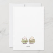 Cartes Pour Fêtes Annuelles Festival des bateaux dragon (Dos)