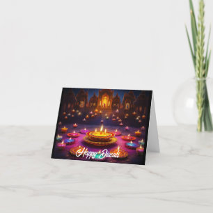 Cartes Pour Fêtes Annuelles Festival des lumières : Diwali Célébrations