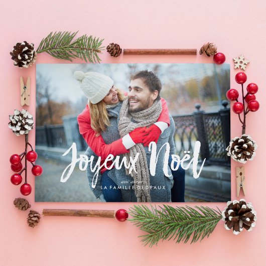 Cartes Pour Fêtes Annuelles Festive Bows Joyeux Noël