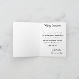 Cartes Pour Fêtes Annuelles Festive Christmas Tree Holiday Greeting Card