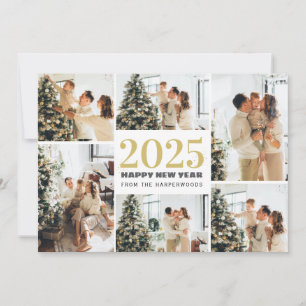 Cartes Pour Fêtes Annuelles Festive   Élégant Joyeux Nouvel An 6 Photo