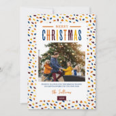 Cartes Pour Fêtes Annuelles Festive Joyeux Noël 4 Photo (Devant)