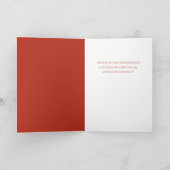 Cartes Pour Fêtes Annuelles Festive Joyeux Noël Végétal d'hiver Photo (Intérieur)