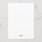 Cartes Pour Fêtes Annuelles Festive Maison de campagne Noël Salutation de Noël (Dos)