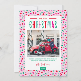 Cartes Pour Fêtes Annuelles Festive Merry Christmas 4 Photo