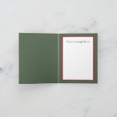 Cartes Pour Fêtes Annuelles Festive Noël ajouter le texte Fairy (Intérieur)