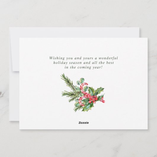 Cartes Pour Fêtes Annuelles Festive Père Noël Casquette Salutation de Noël